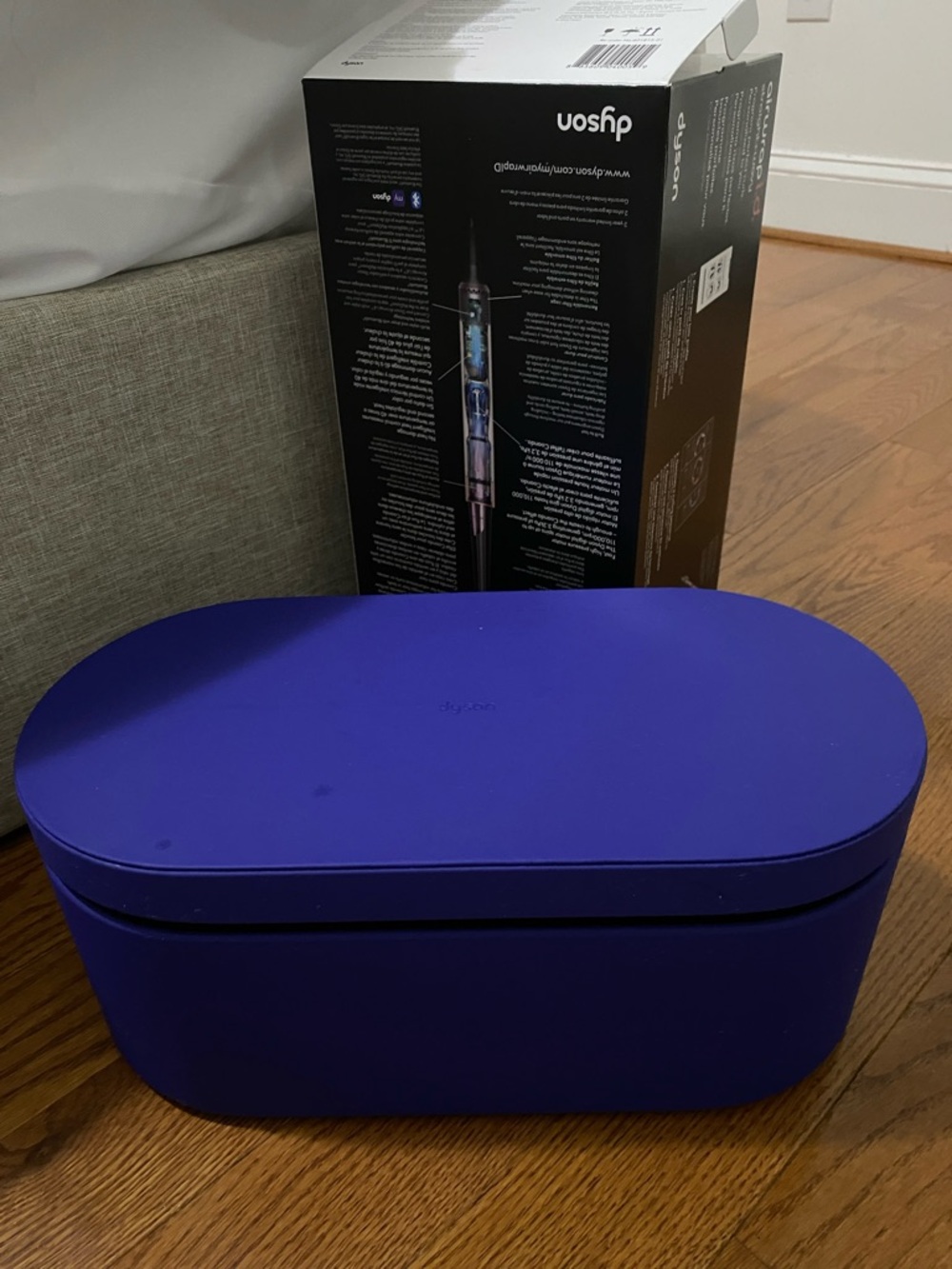Dyson Hair and Accessory in Deep Purple